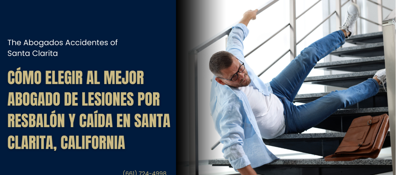 Cómo elegir al mejor abogado de lesiones por resbalón y caída en Santa Clarita, California