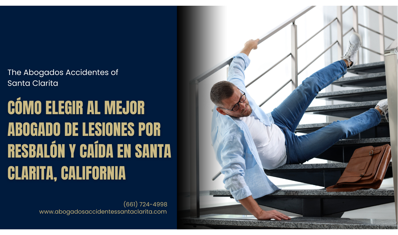 abogado lesiones resbalón y caída Santa Clarita