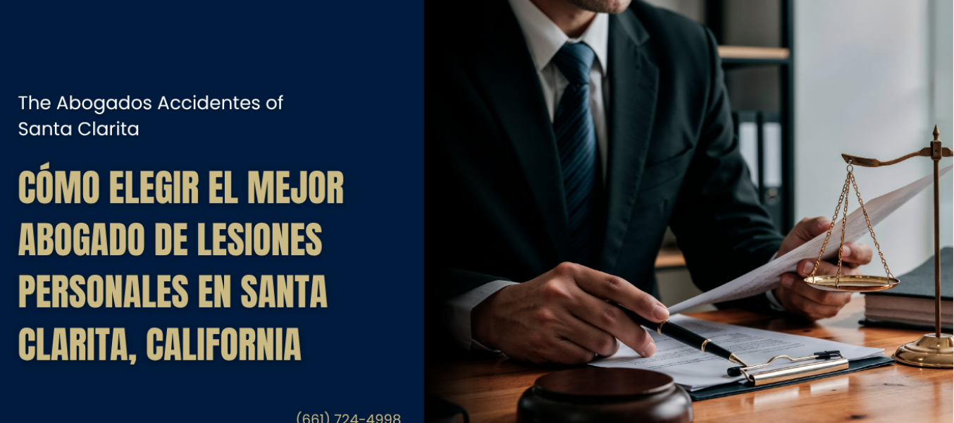 CΓ³mo elegir el mejor abogado de lesiones personales en Santa Clarita, California