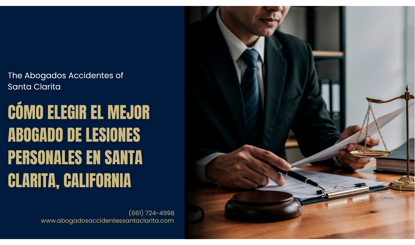abogado de lesiones cerca de mí Santa Clarita