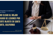 abogado lesiones por muerte injusta Santa Clarita
