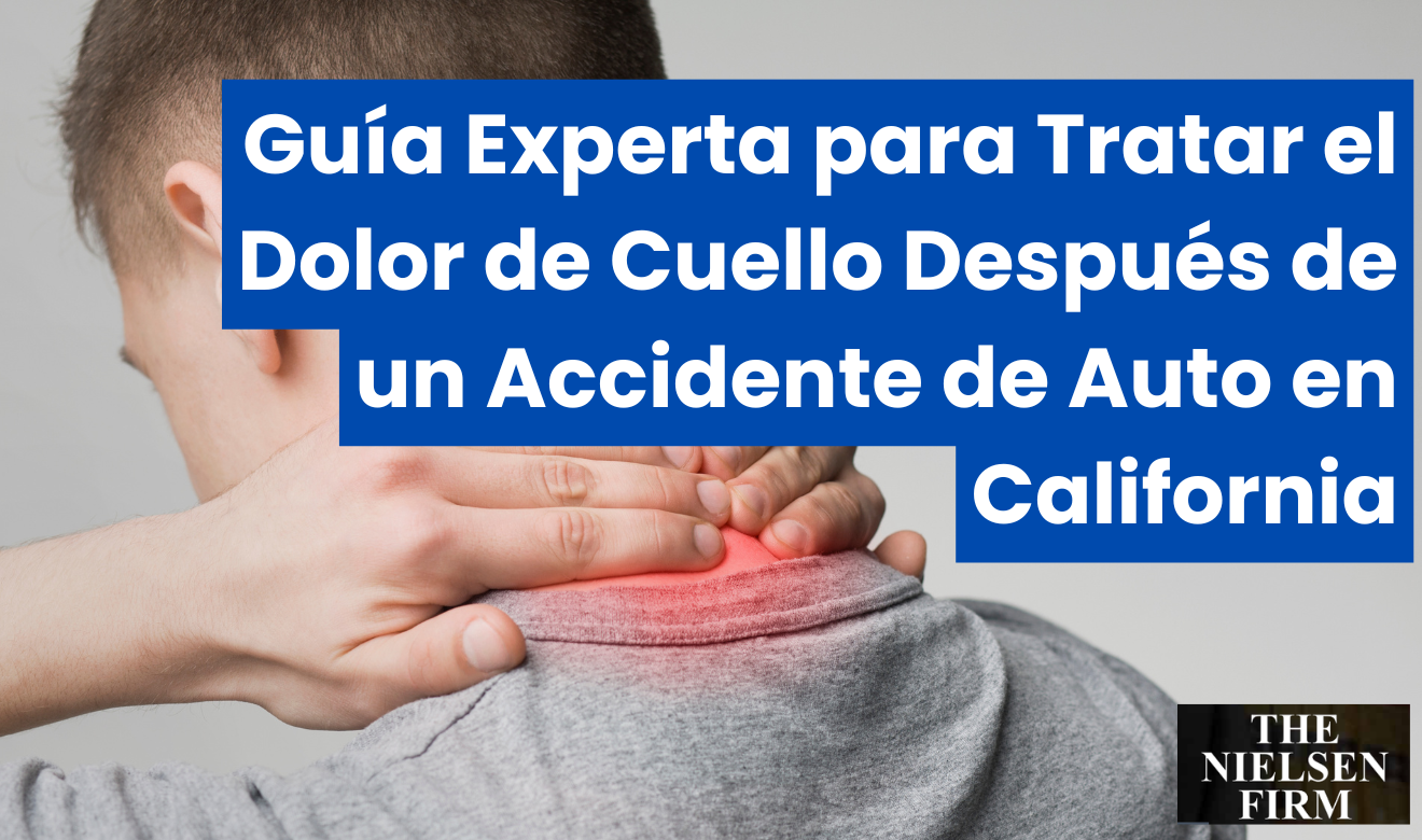me duele el cuello después de un accidente de auto