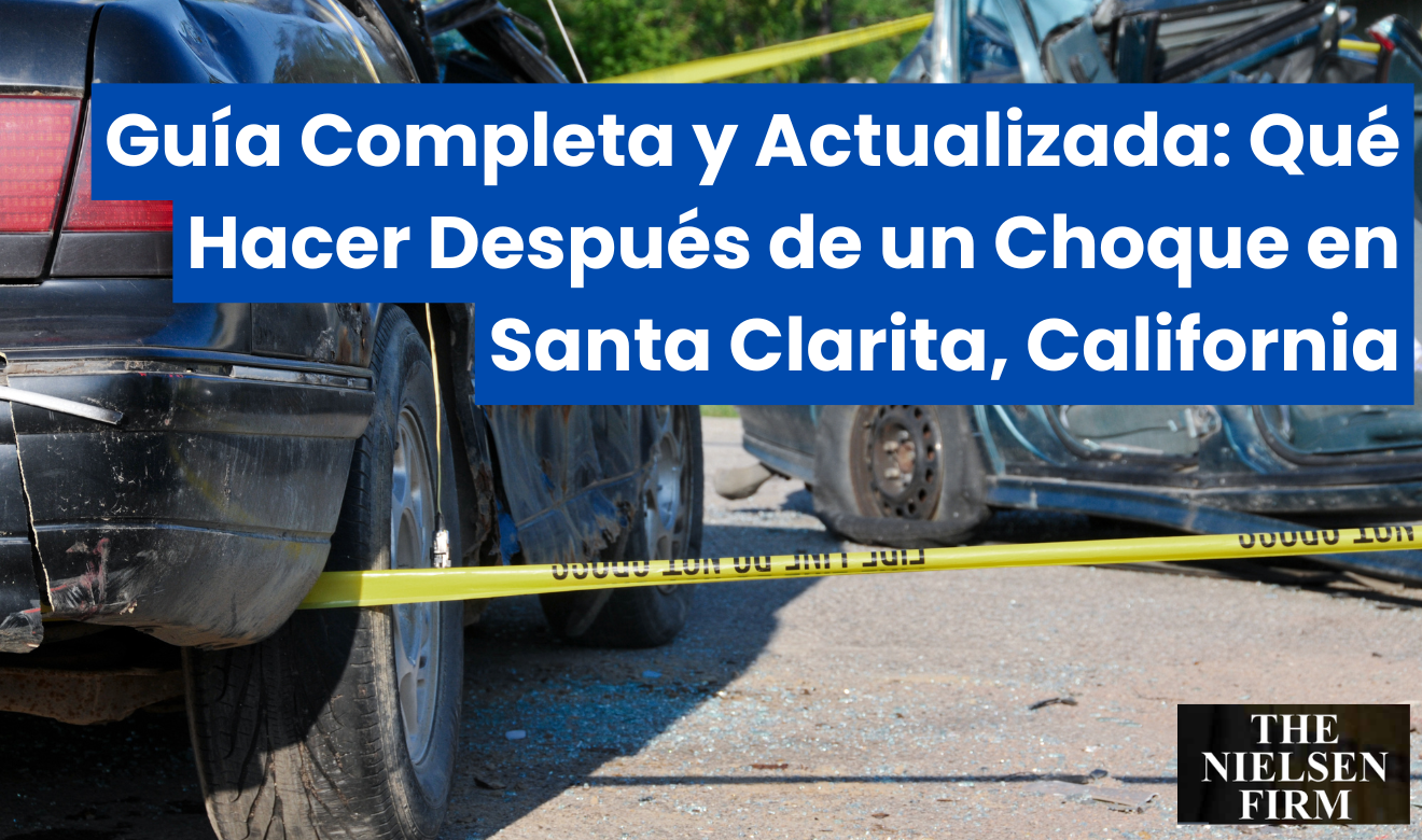 qué hacer después de un choque en Santa Clarita