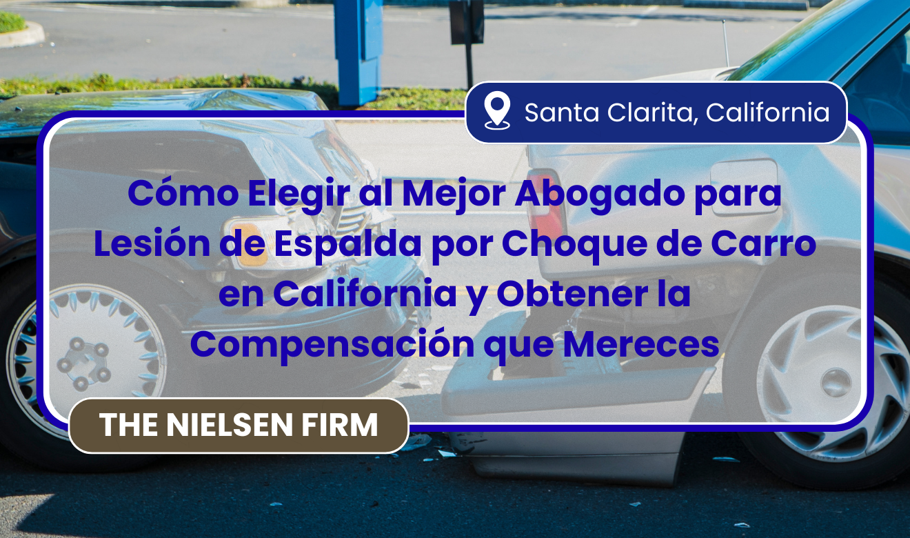 abogado para lesión de espalda por choque de carro